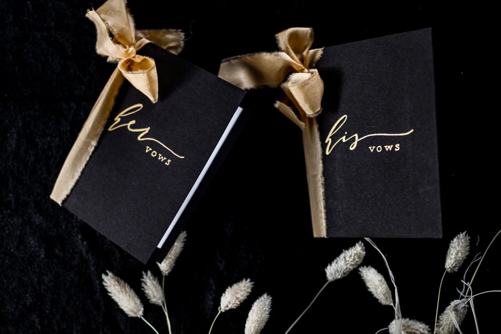 his and hers vow books