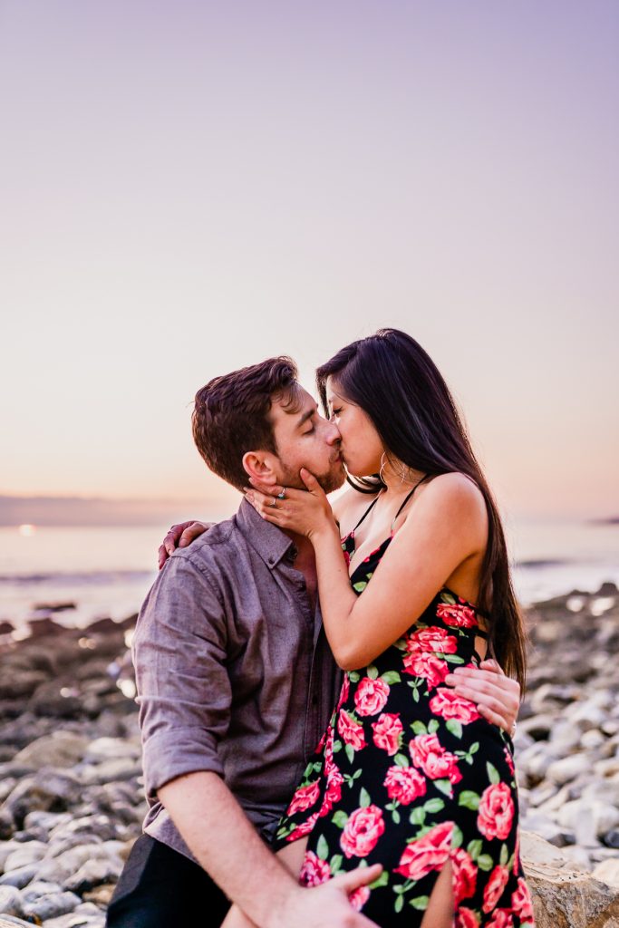 palos verdes engagement session